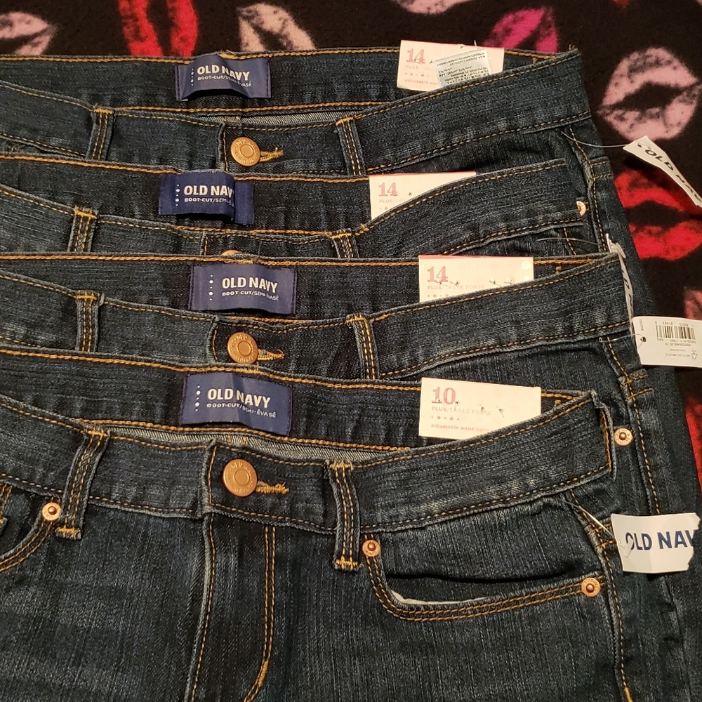 Girls jeans..stretch n boot cut